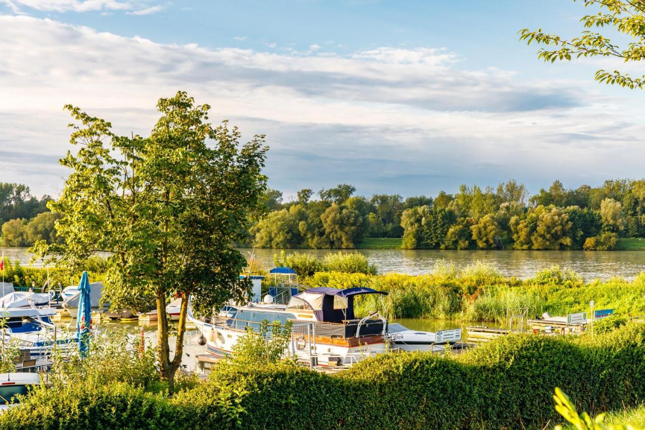 Camping & Pension Au An Der Donau Ngoại thất bức ảnh