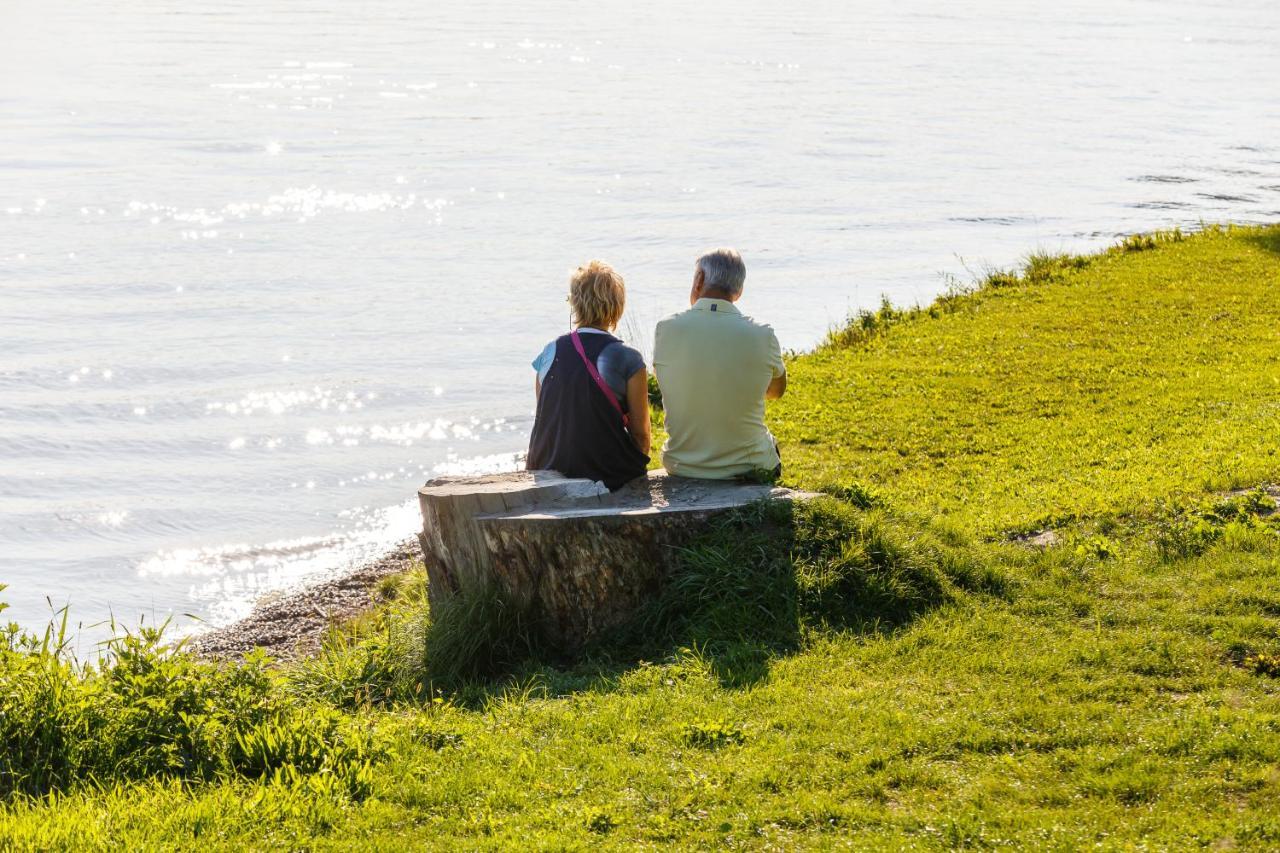 Camping & Pension Au An Der Donau Ngoại thất bức ảnh