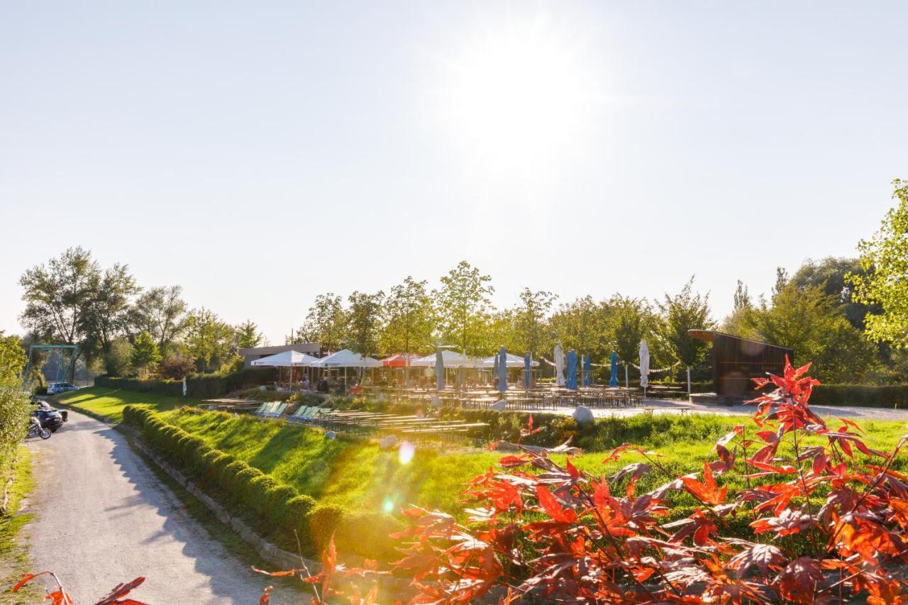 Camping & Pension Au An Der Donau Ngoại thất bức ảnh