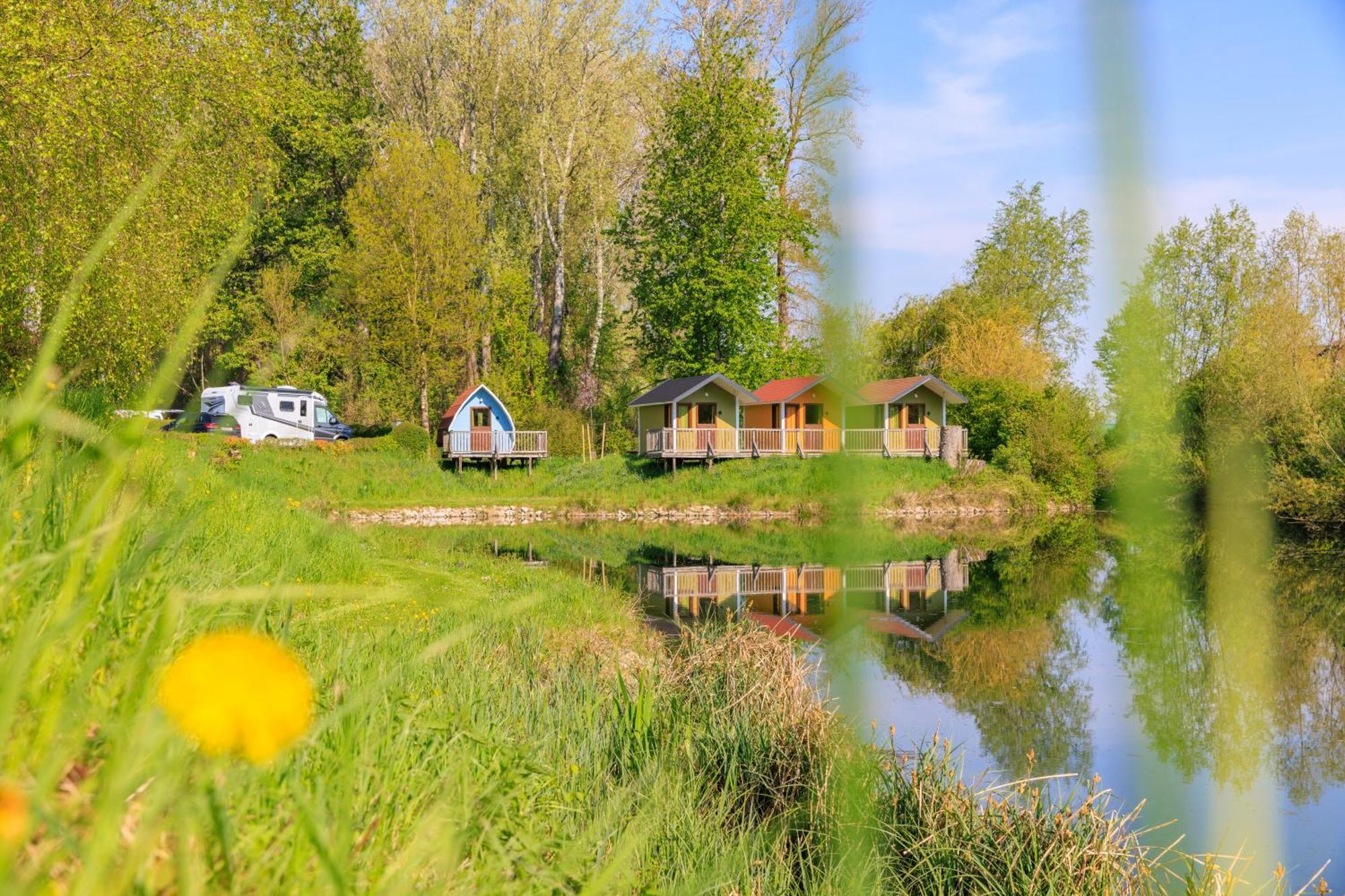 Camping & Pension Au An Der Donau Ngoại thất bức ảnh