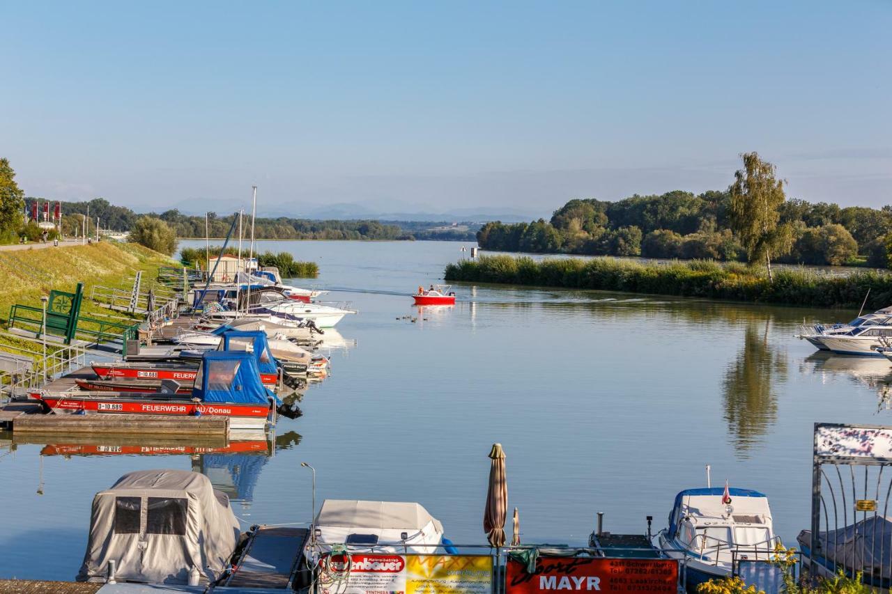 Camping & Pension Au An Der Donau Ngoại thất bức ảnh