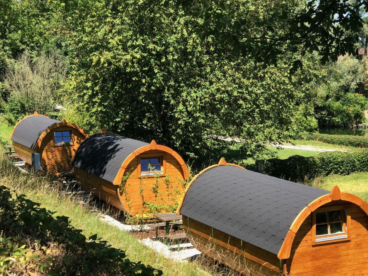 Camping & Pension Au An Der Donau Ngoại thất bức ảnh