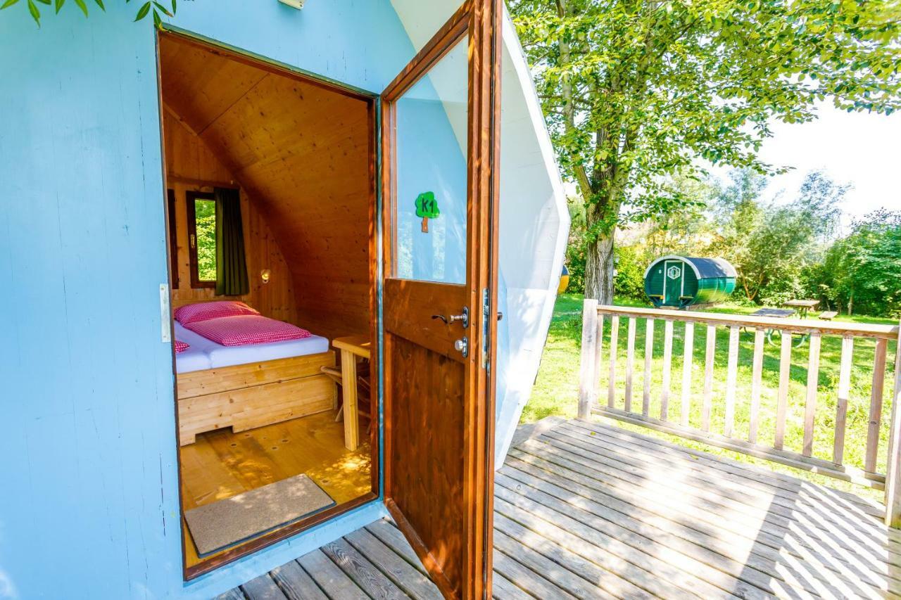Camping & Pension Au An Der Donau Ngoại thất bức ảnh