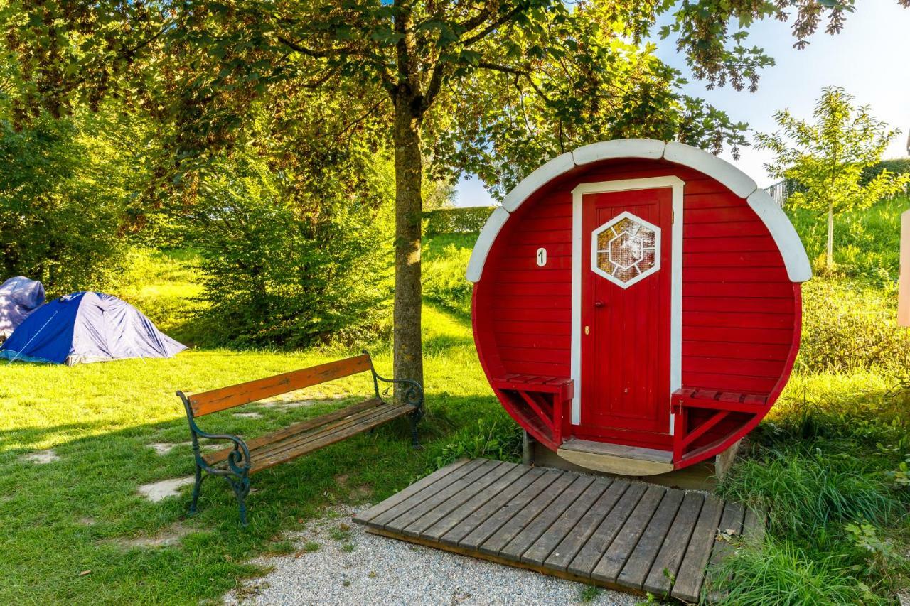 Camping & Pension Au An Der Donau Ngoại thất bức ảnh