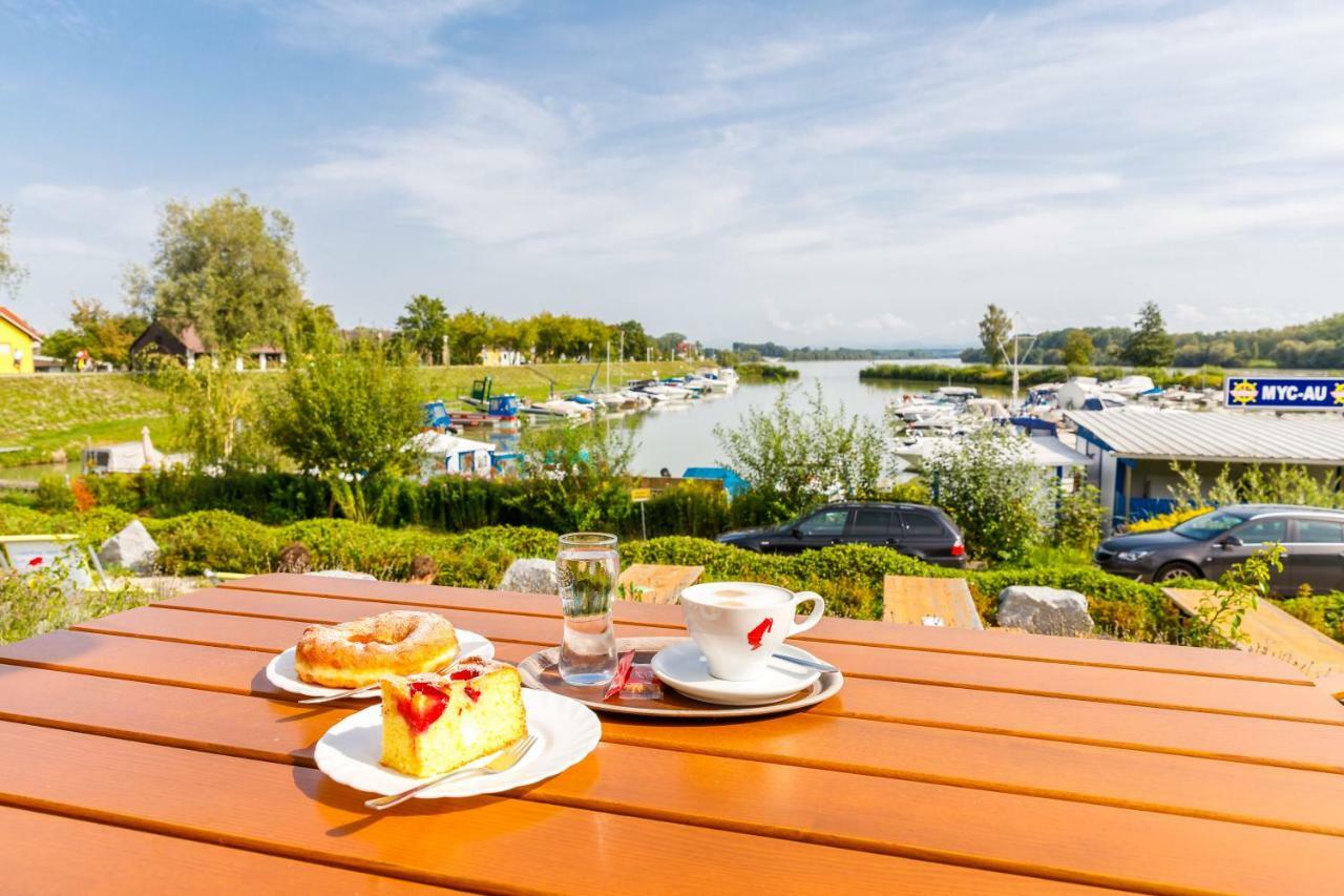 Camping & Pension Au An Der Donau Ngoại thất bức ảnh
